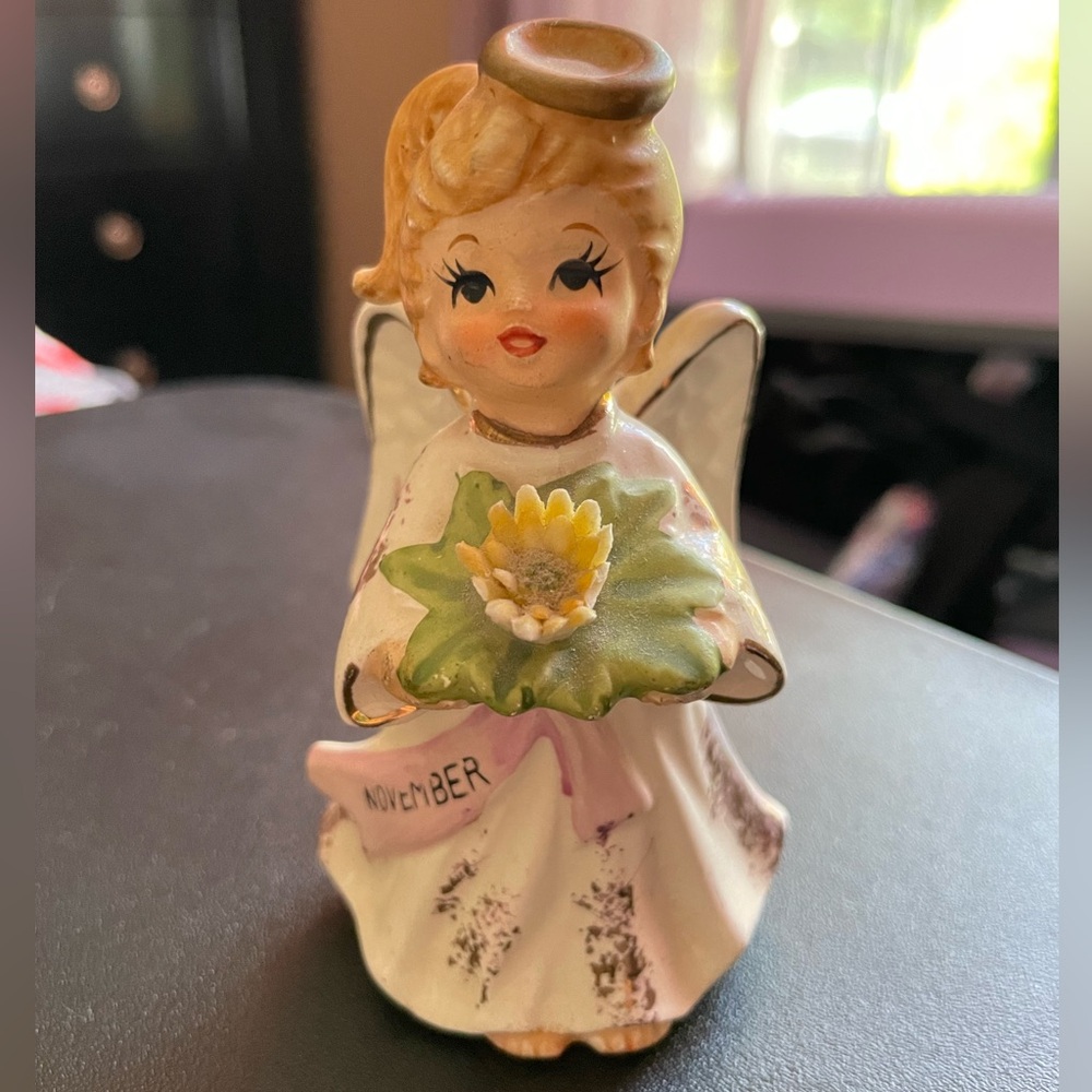 November Angel Figurine
